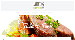 Desktop Screenshot of cateringyorkshire.com