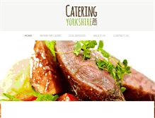 Tablet Screenshot of cateringyorkshire.com